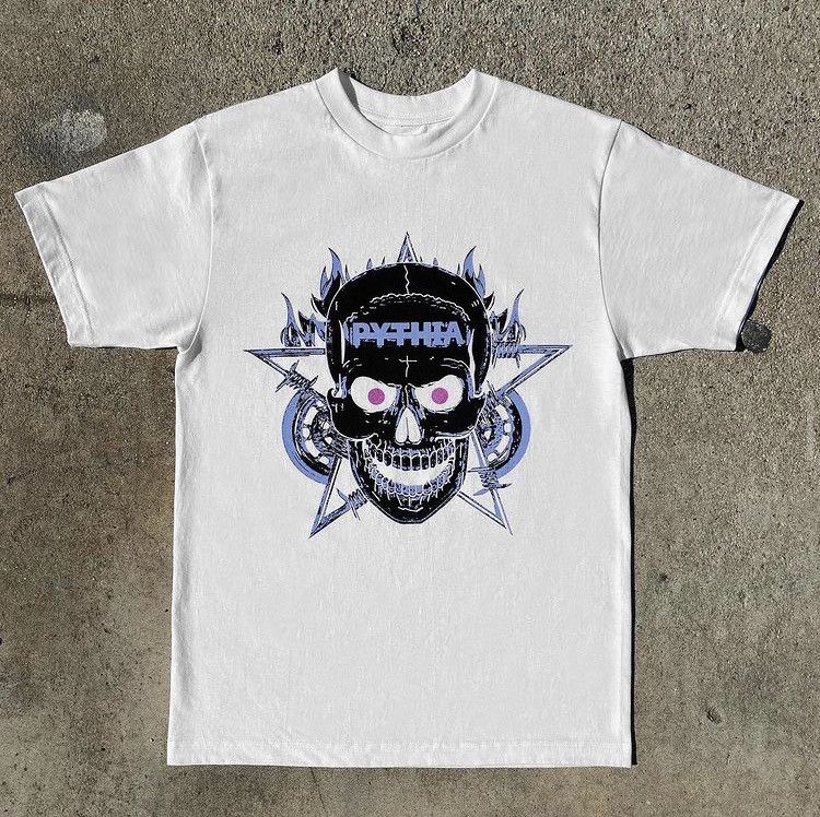 Vintage Pythia Skull UV Color Changing Tee | Grailed