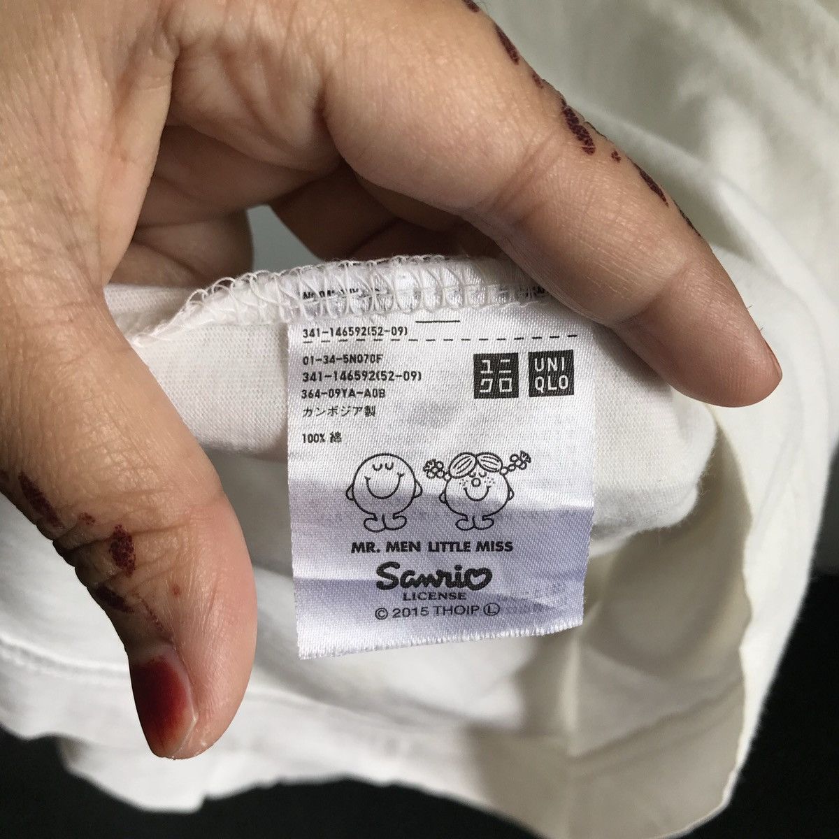 Uniqlo Uniqlo X Mr Men Little Mrss Shirts Size US L / EU 52-54 / 3 - 4 Thumbnail