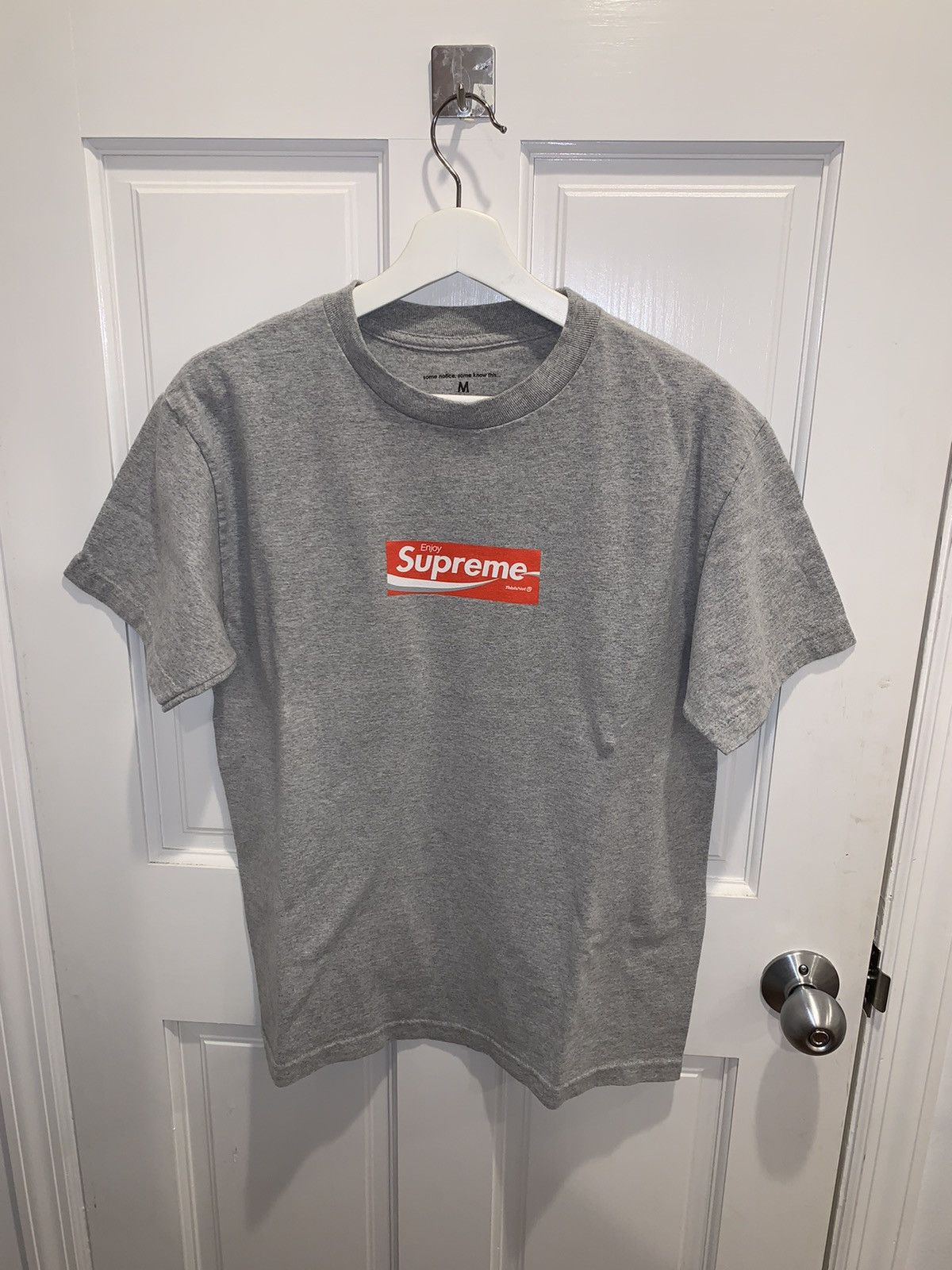 Supreme Some Notice Some Know This Supreme Coca Cola Box Logo Tee