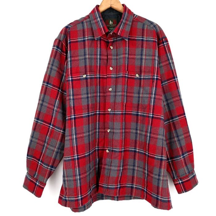 Vintage Vintage High Sierra Wool Plaid Flannel Western Logger Shirt ...