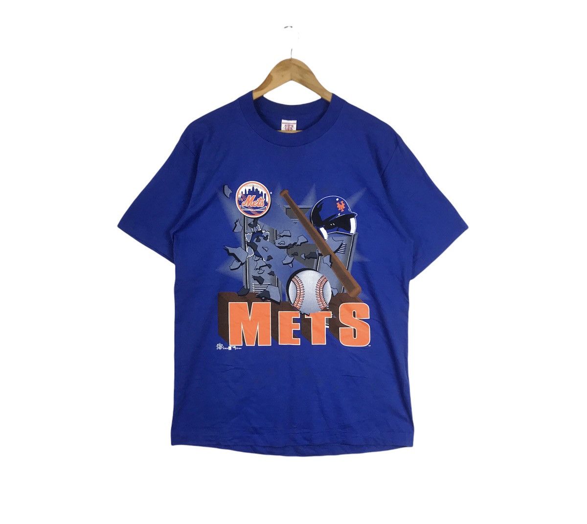 Vintage MLB New York Mets Baseball Made in Usa T-Shirt