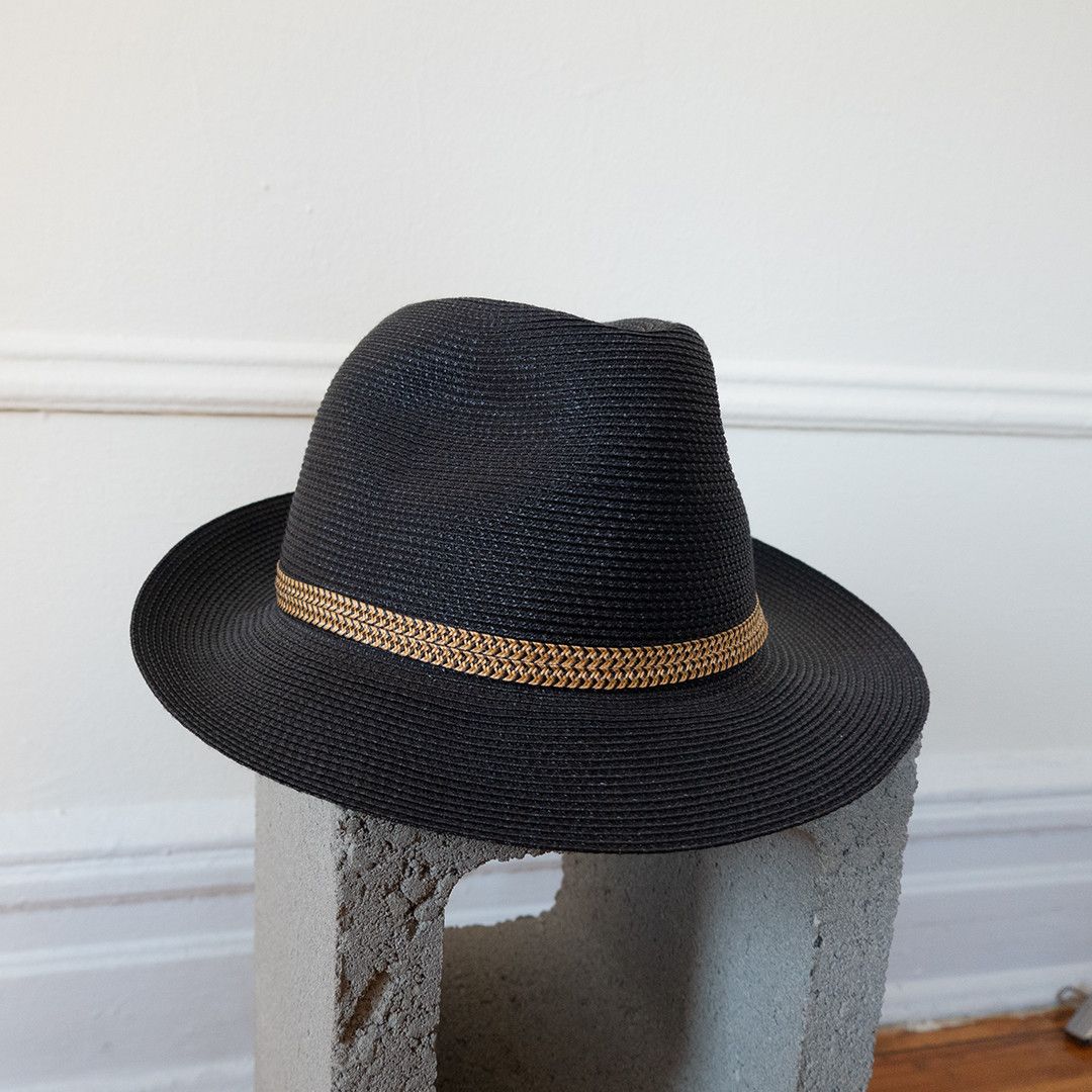 Yohji Yamamoto SS15 Pour Homme Black Hat Size ONE SIZE - 2 Thumbnail