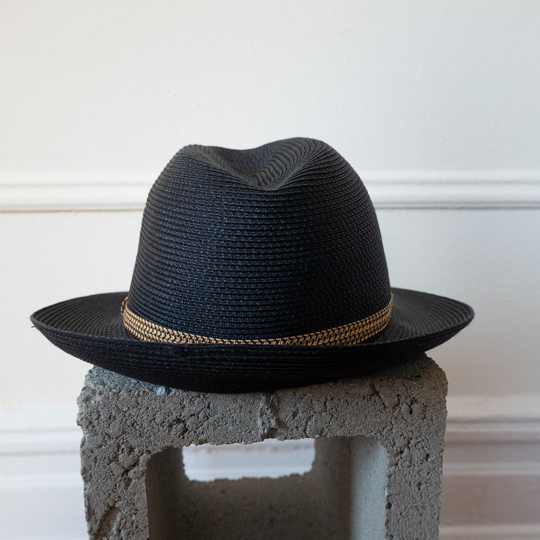Yohji Yamamoto SS15 Pour Homme Black Hat Size ONE SIZE - 4 Thumbnail