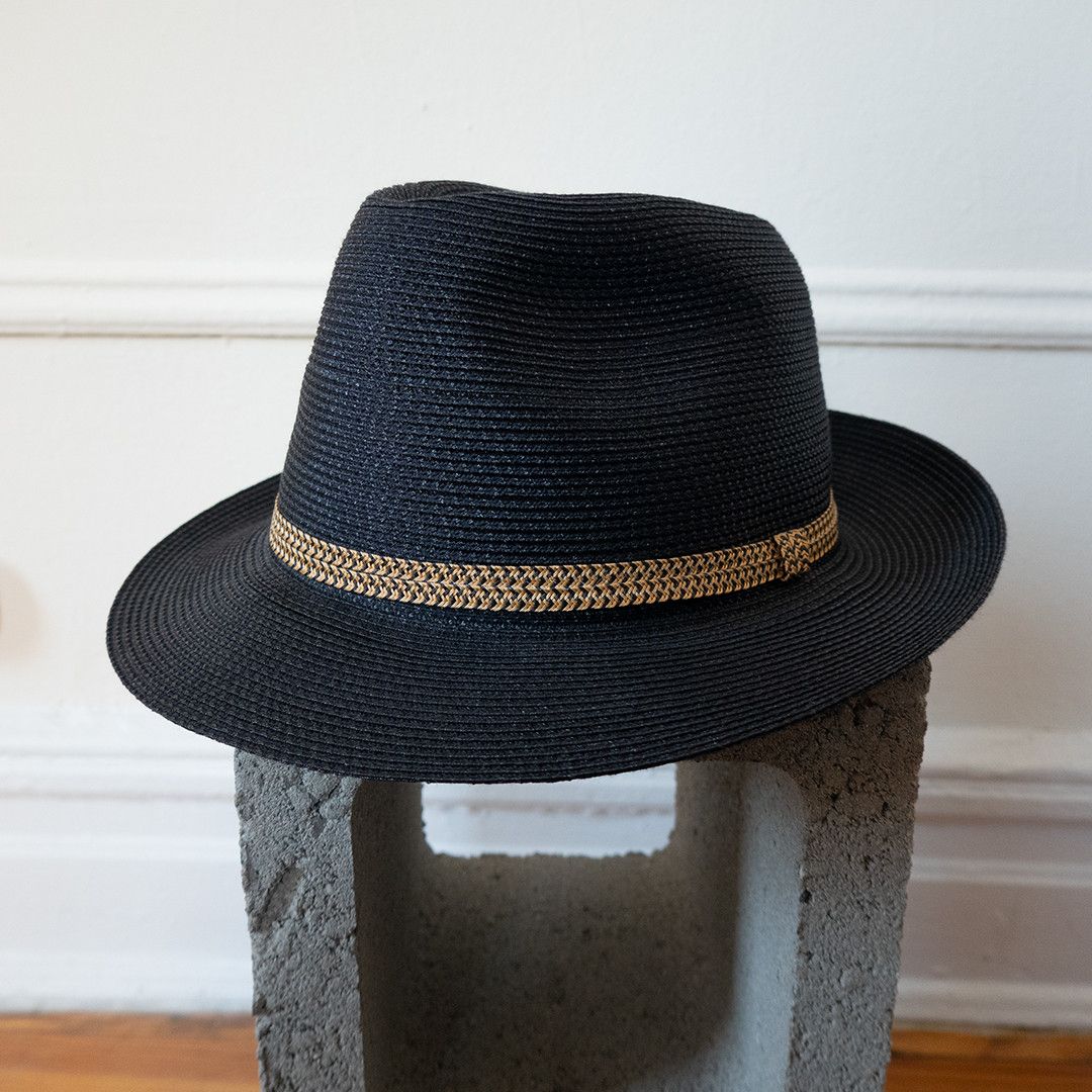 Yohji Yamamoto SS15 Pour Homme Black Hat Size ONE SIZE - 5 Thumbnail
