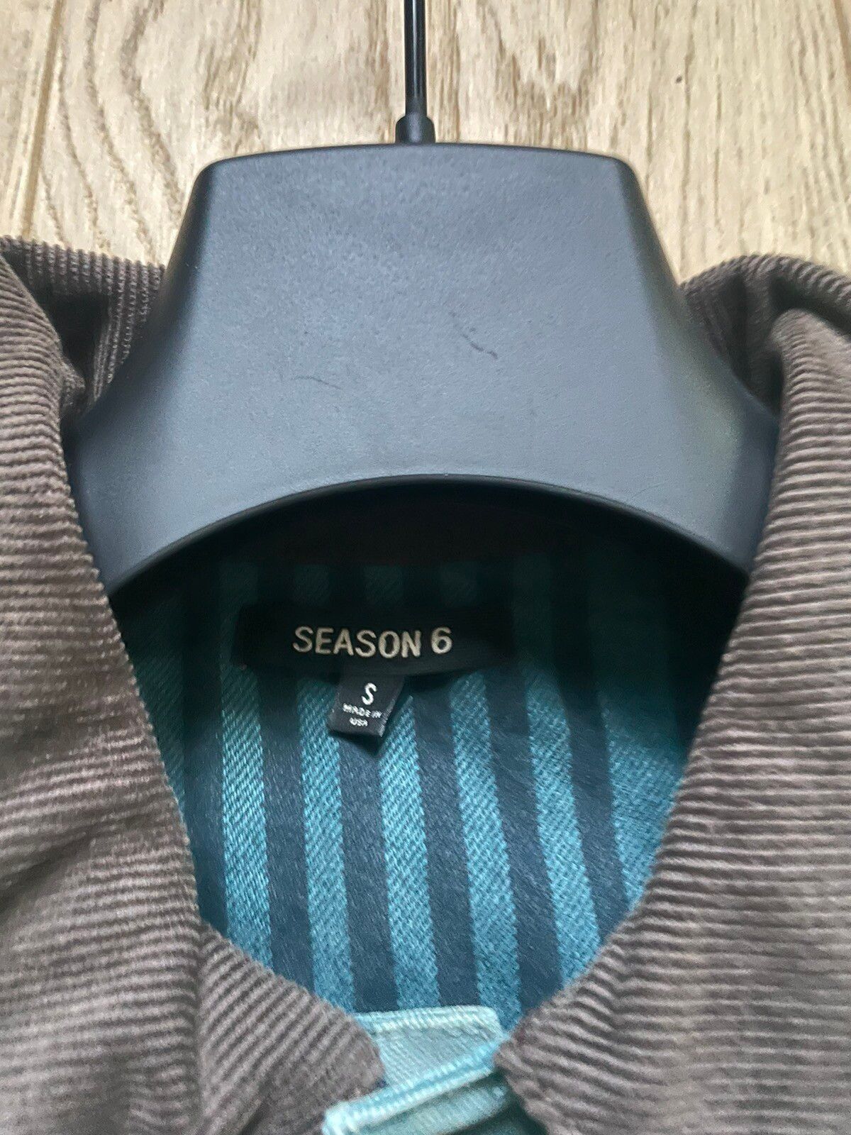 Yeezy Season Yeezy Season 6 Flannel Lined Denim Jacket Glacier Size US S / EU 44-46 / 1 - 3 Thumbnail