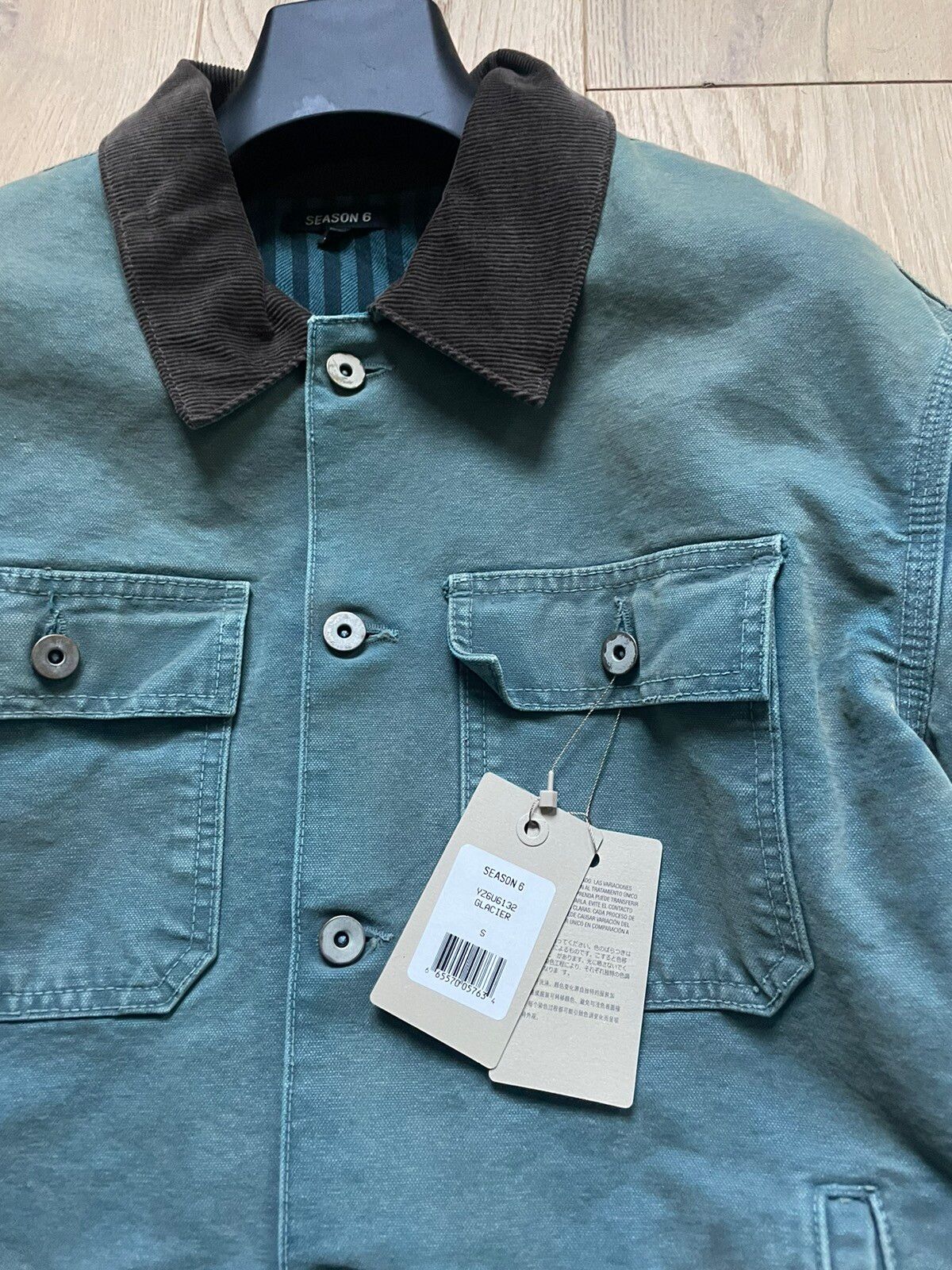 Yeezy Season Yeezy Season 6 Flannel Lined Denim Jacket Glacier Size US S / EU 44-46 / 1 - 2 Preview