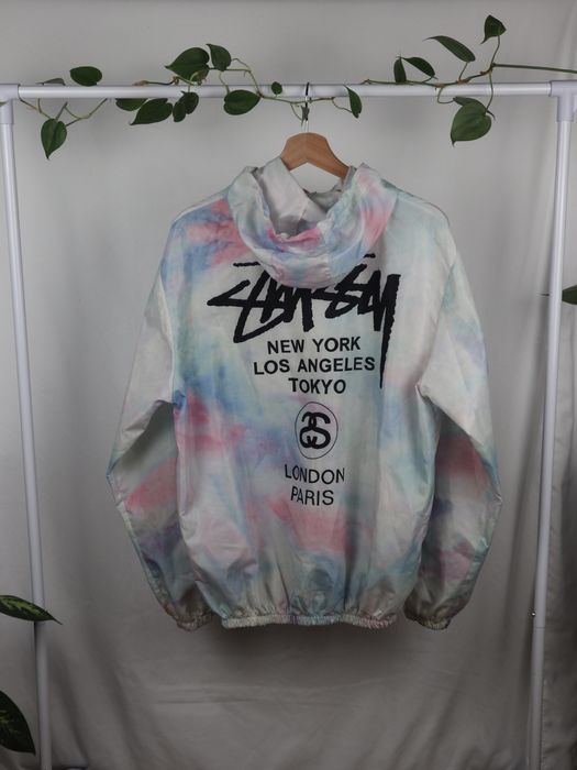 Cotton candy deals stussy windbreaker