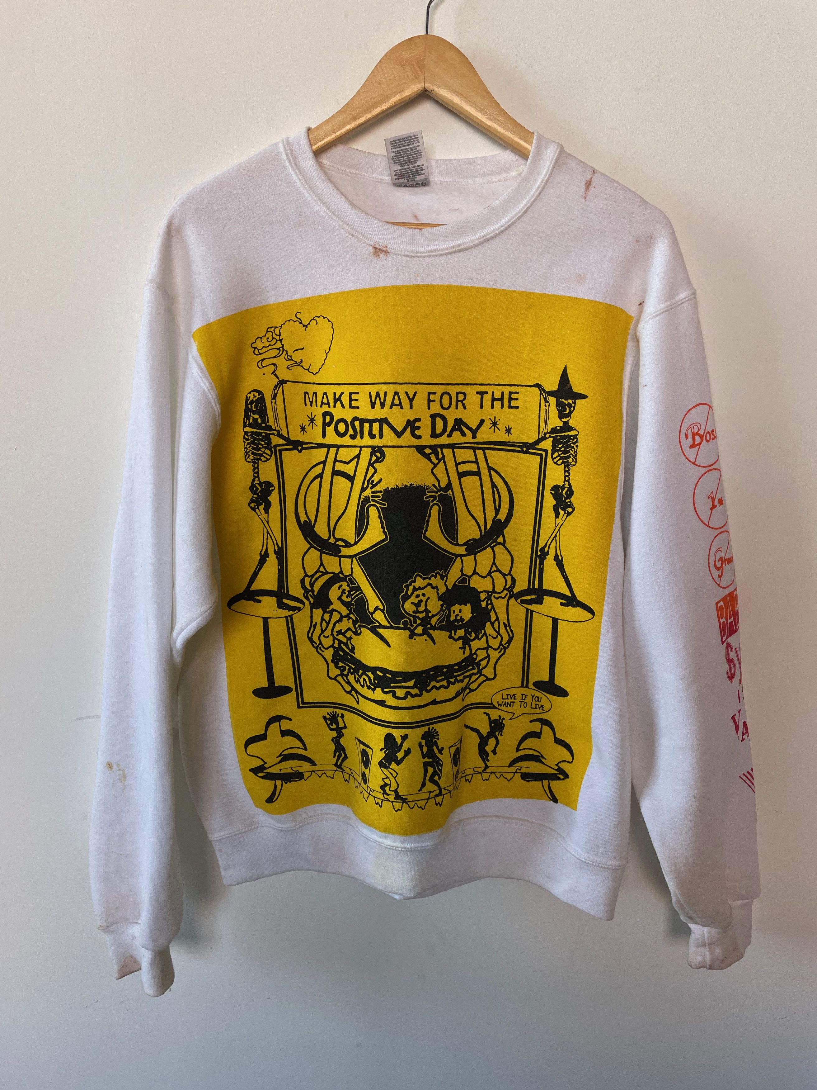 Online Ceramics Make Way for the Positive Day Crew Neck
