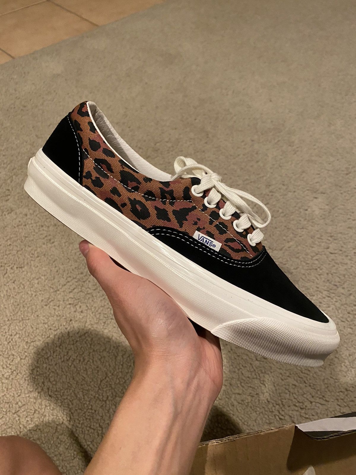Vans Vans Vault OG Era LX Leopard Black Size 8.5 Brand New Grailed