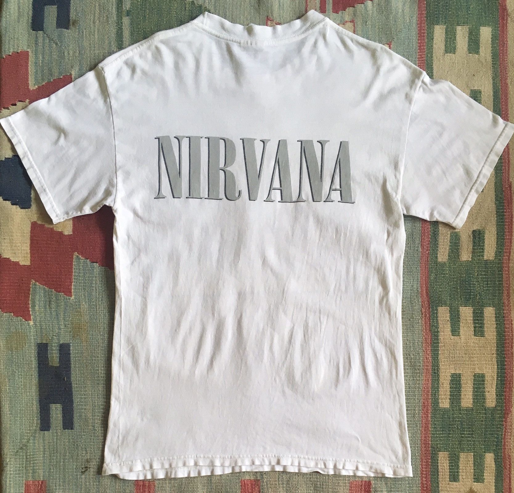 Vintage Original Vintage 1996 NIRVANA Band T Shirt Size US S / EU 44-46 / 1 - 5 Thumbnail