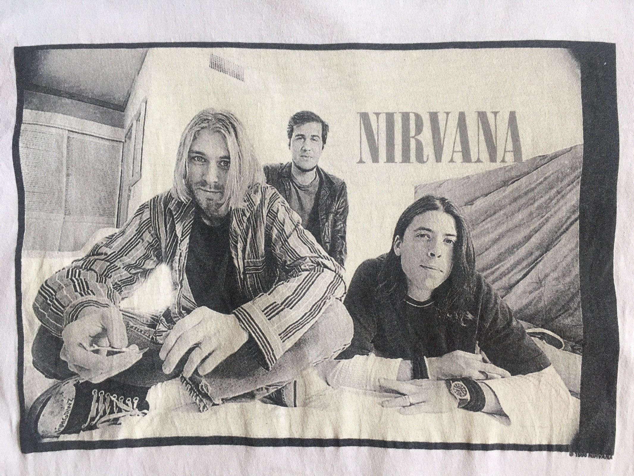 Vintage Original Vintage 1996 NIRVANA Band T Shirt Size US S / EU 44-46 / 1 - 2 Thumbnail