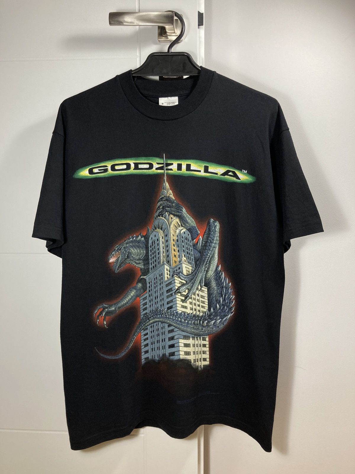 Vintage Godzilla The Series 1998 Heat Crew Promo Graphic T