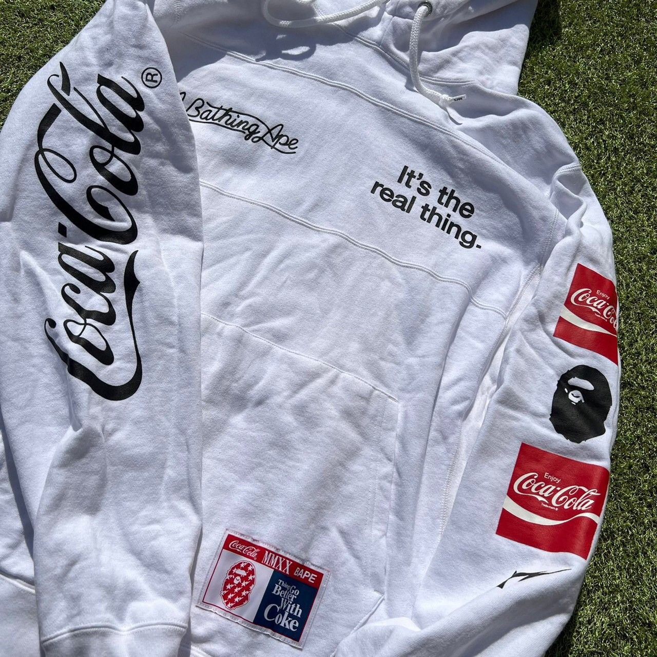 Bape BAPE coca・cola pullover White Size US XL / EU 56 / 4 - 3 Thumbnail