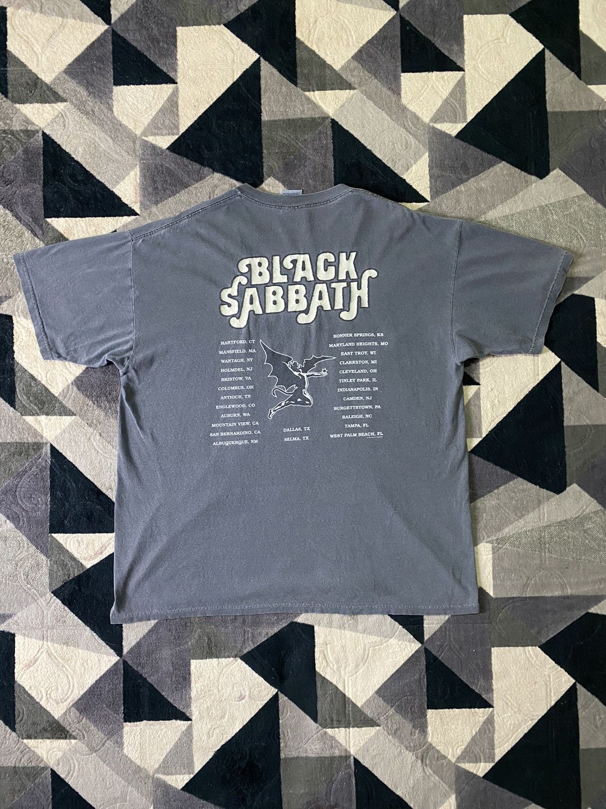 Band Tees × Vintage Vintage Black Sabbath World Tour 1978 Tee📌 Size US XL / EU 56 / 4 - 3 Thumbnail