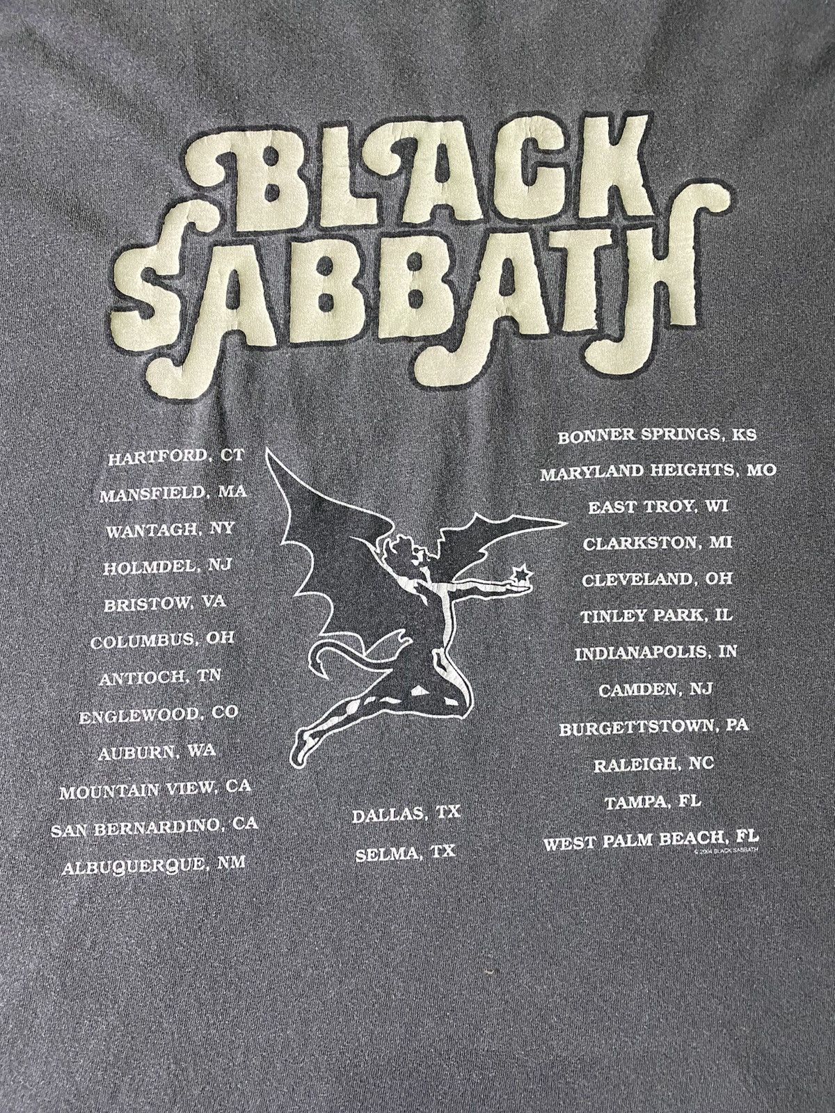 Band Tees × Vintage Vintage Black Sabbath World Tour 1978 Tee📌 Size US XL / EU 56 / 4 - 5 Thumbnail