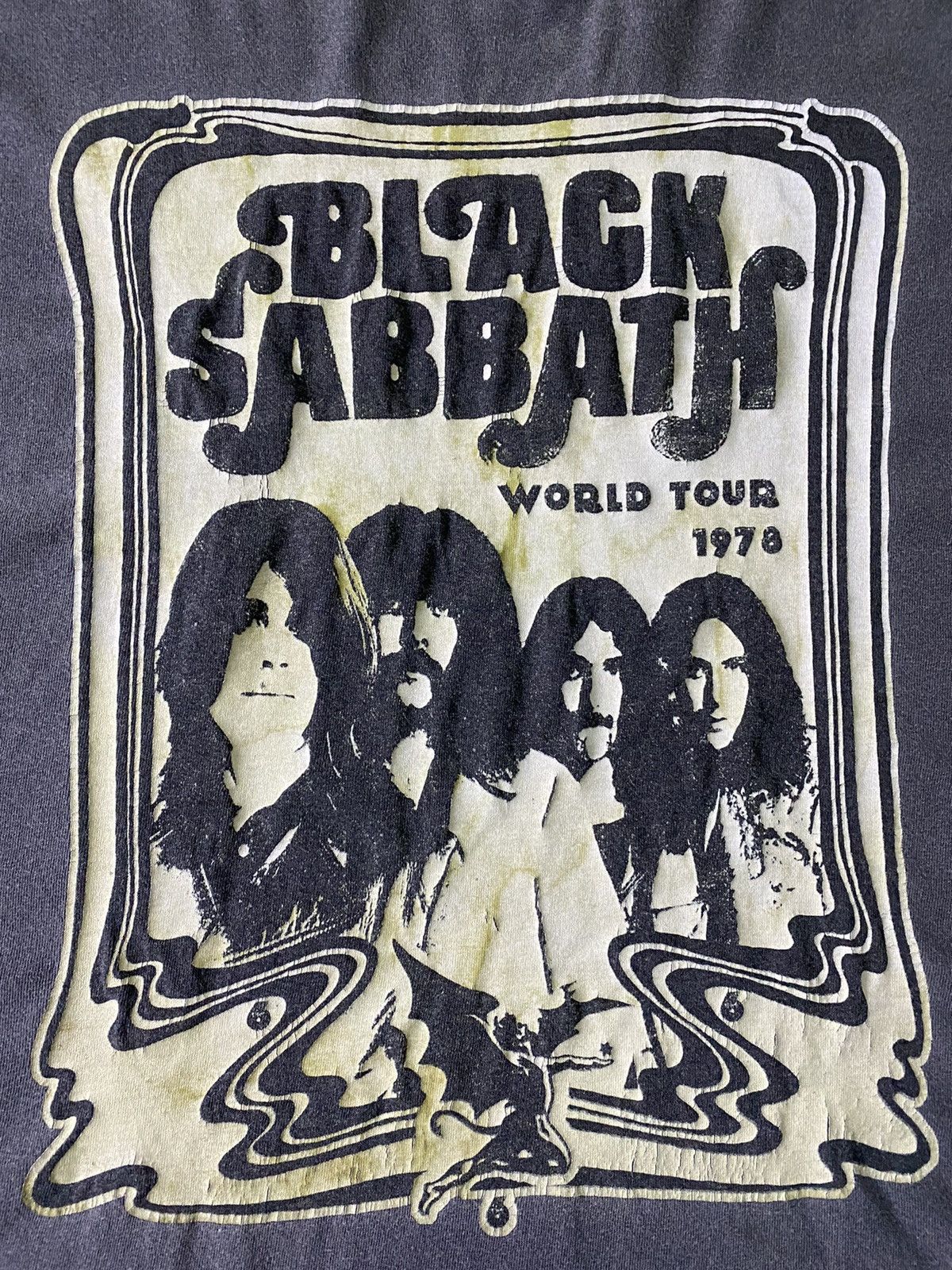 Band Tees × Vintage Vintage Black Sabbath World Tour 1978 Tee📌 Size US XL / EU 56 / 4 - 7 Thumbnail