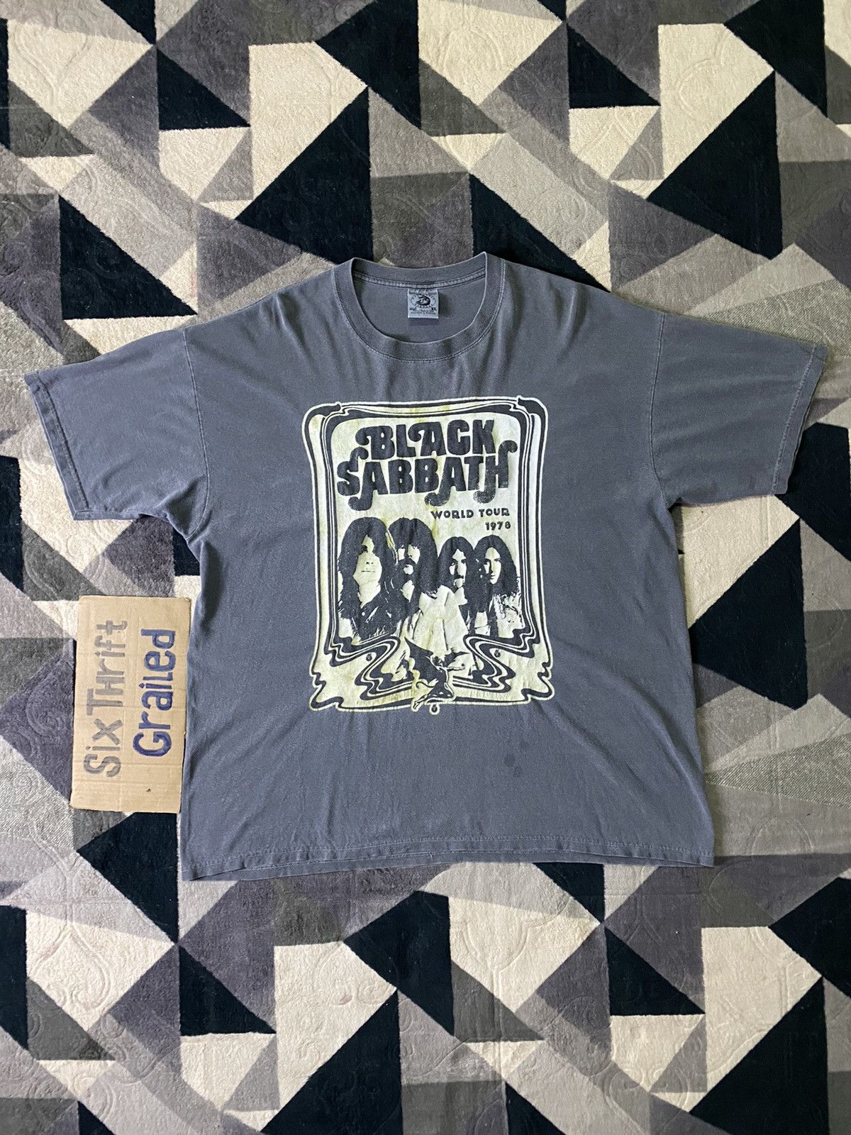 Band Tees × Vintage Vintage Black Sabbath World Tour 1978 Tee📌 Size US XL / EU 56 / 4 - 1 Thumbnail