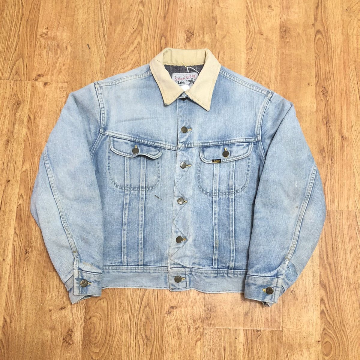 Vintage Vintage 60s Lee Storm Rider 101J Blanket Lined Denim Jacket