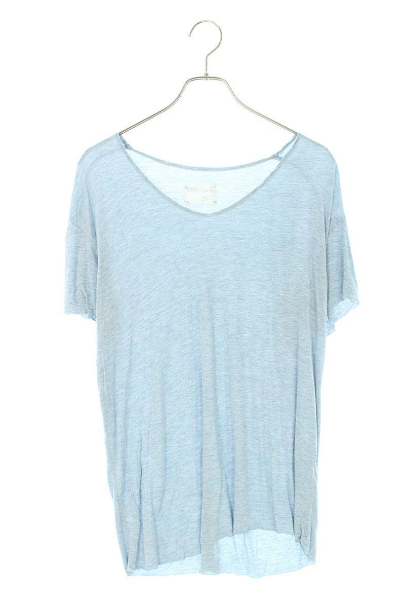 Greg Lauren Blue slouchy tee Size US S / EU 44-46 / 1 - 1 Thumbnail