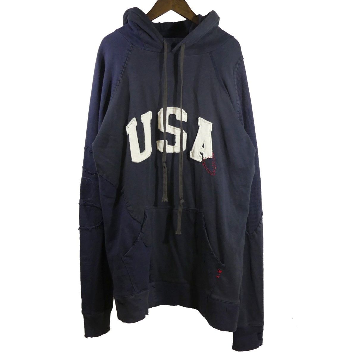 Greg Lauren USA Hoodie Size US S / EU 44-46 / 1 - 1 Thumbnail