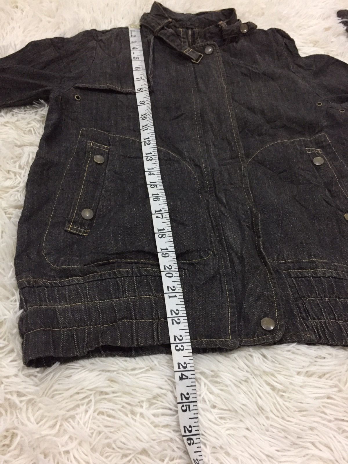 Vintage Vintage Blue Full Zipper Denim Jacket Size US M / EU 48-50 / 2 - 14 Thumbnail