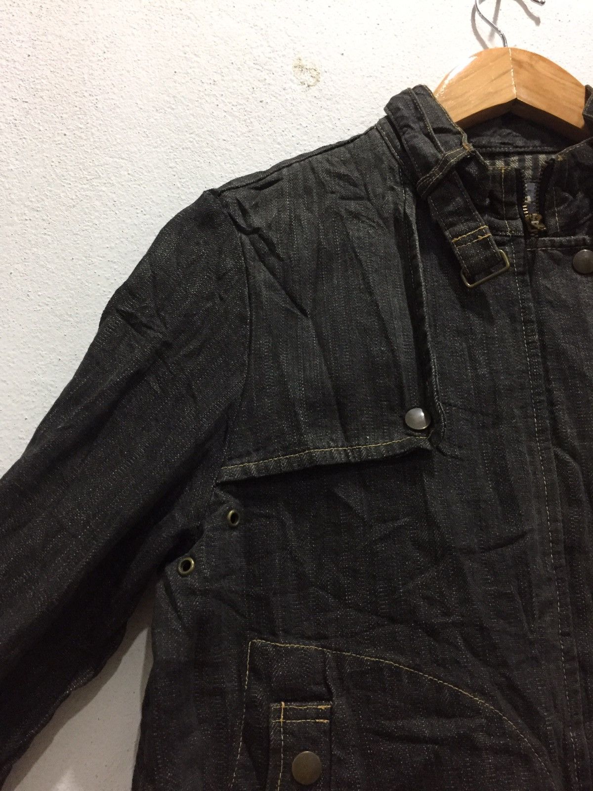 Vintage Vintage Blue Full Zipper Denim Jacket Size US M / EU 48-50 / 2 - 4 Thumbnail