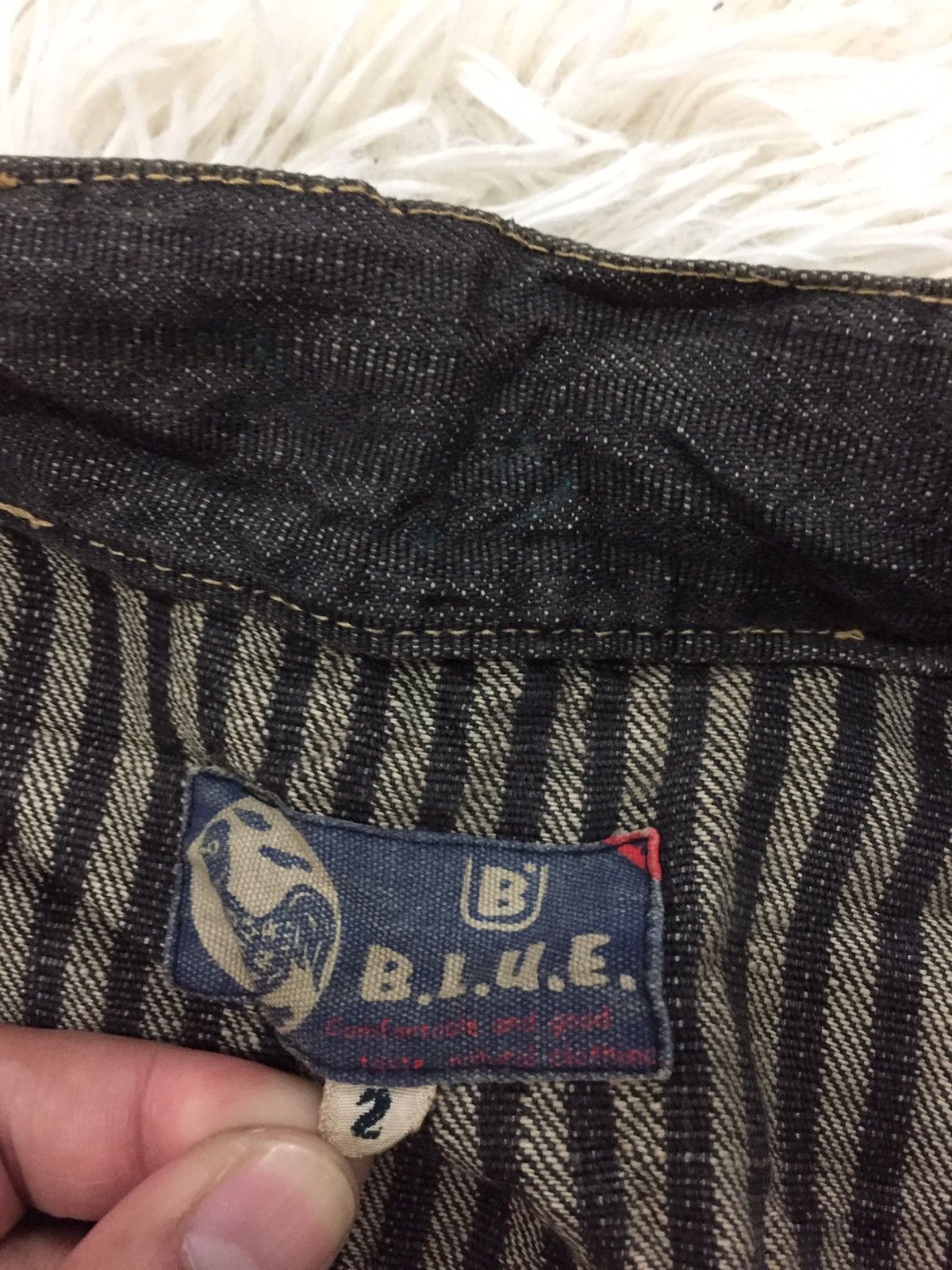 Vintage Vintage Blue Full Zipper Denim Jacket Size US M / EU 48-50 / 2 - 11 Thumbnail