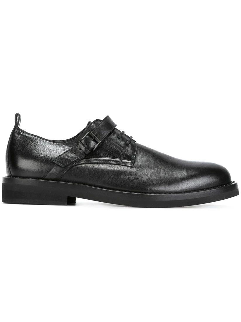 Ann Demeulemeester Vitello olio strap derby shoes Size US 9.5 / EU 42-43 - 3 Thumbnail