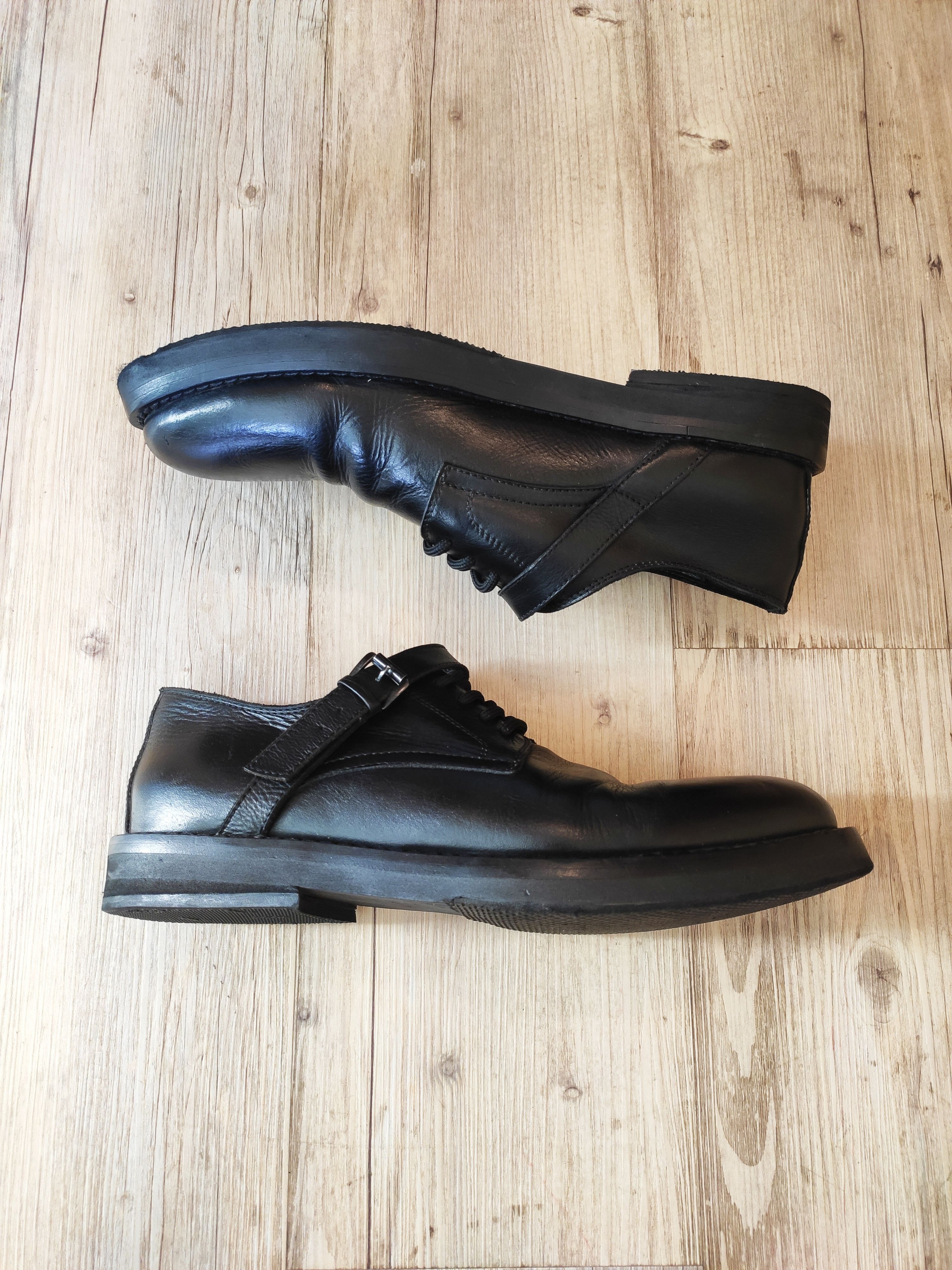 Ann Demeulemeester Vitello olio strap derby shoes Size US 9.5 / EU 42-43 - 2 Thumbnail