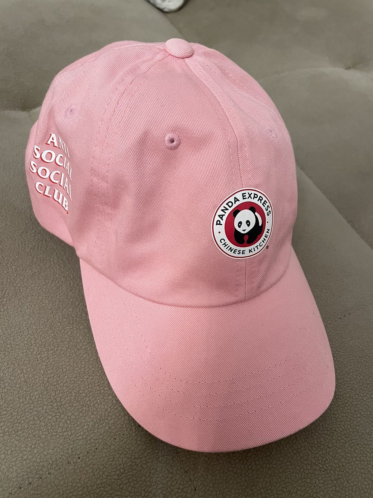 Anti Social Social Club Panda Express Pink on sale Dad Hat