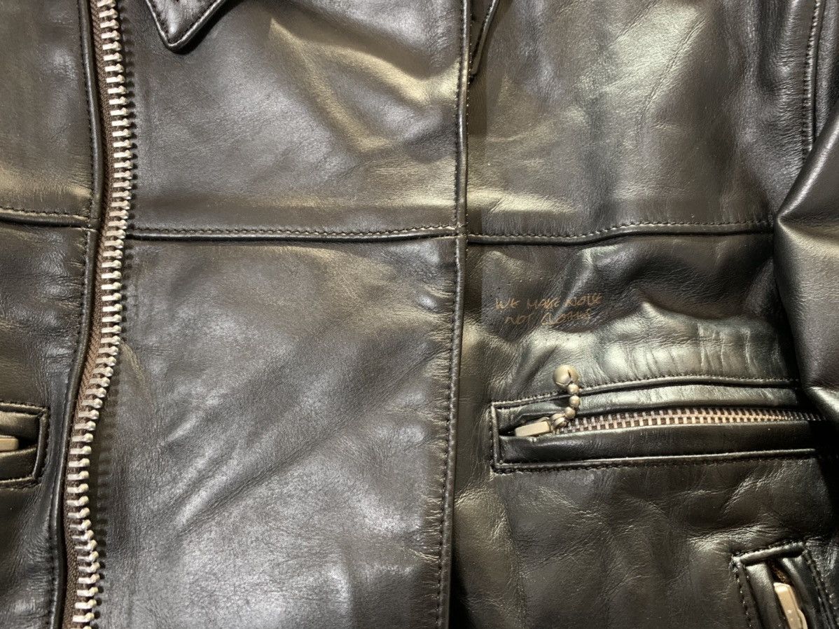 Undercover Undercover rose printed leather jacket Size US XS / EU 42 / 0 - 6 Thumbnail