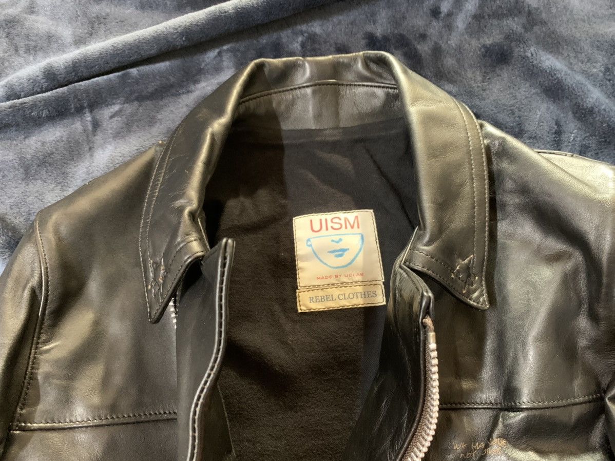Undercover Undercover rose printed leather jacket Size US XS / EU 42 / 0 - 5 Thumbnail