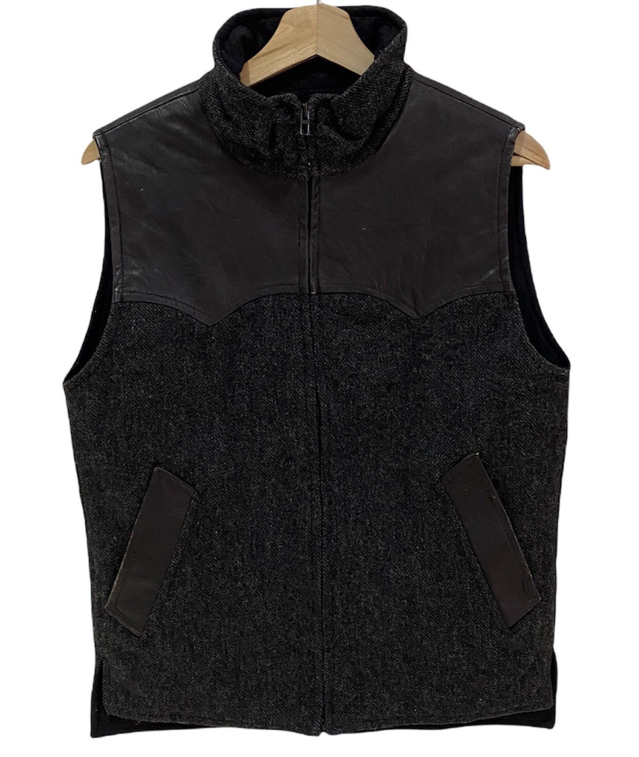 Johnson Woolen Mills VINTAGE JOHSON WOOLEN MILLS WOOL LEATHER VESTS Size US S / EU 44-46 / 1 - 1 Thumbnail