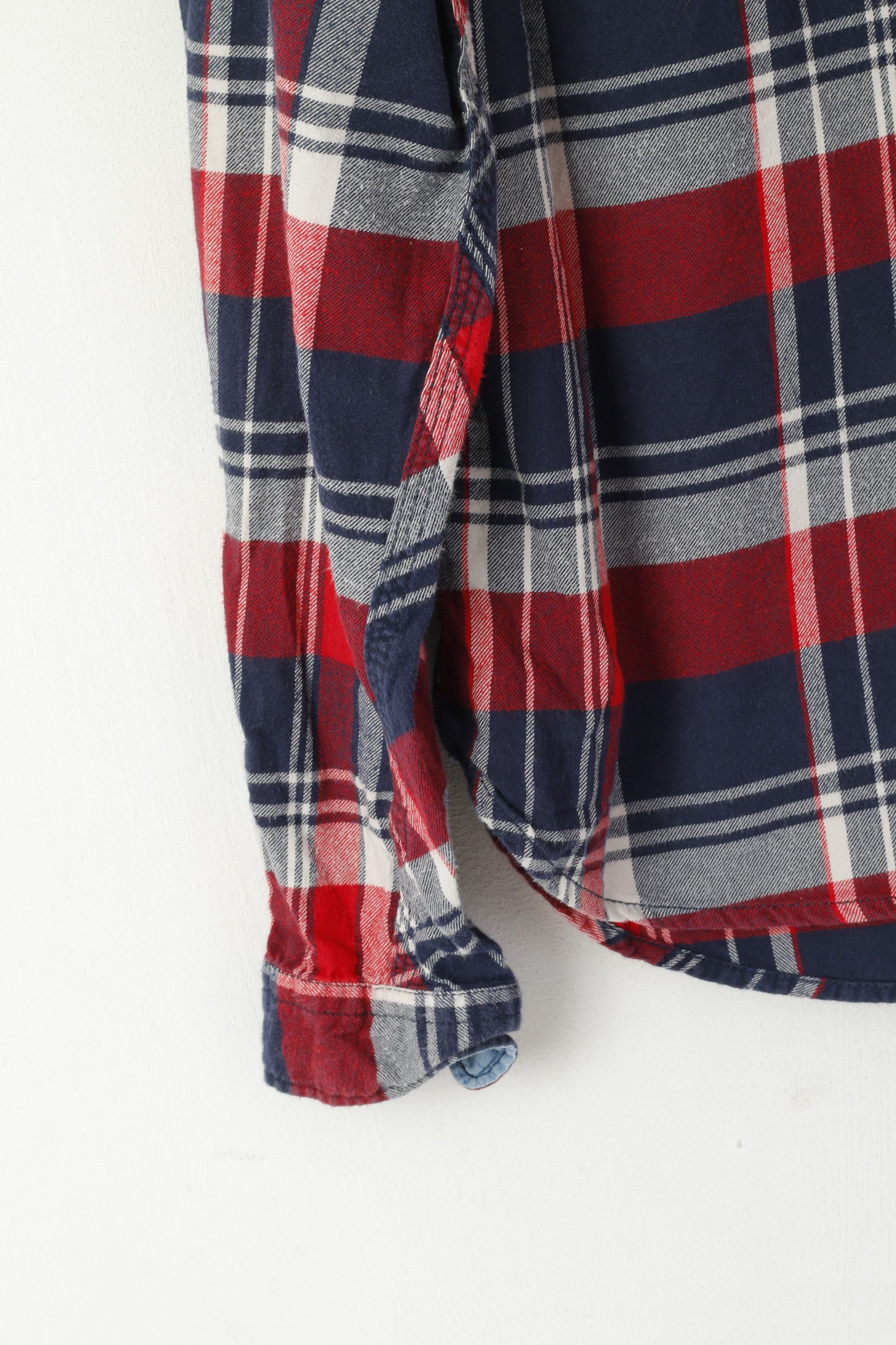 Pretty Green Pretty Green Men L Casual Shirt Red Check Pullover 2718 Size US L / EU 52-54 / 3 - 4 Thumbnail