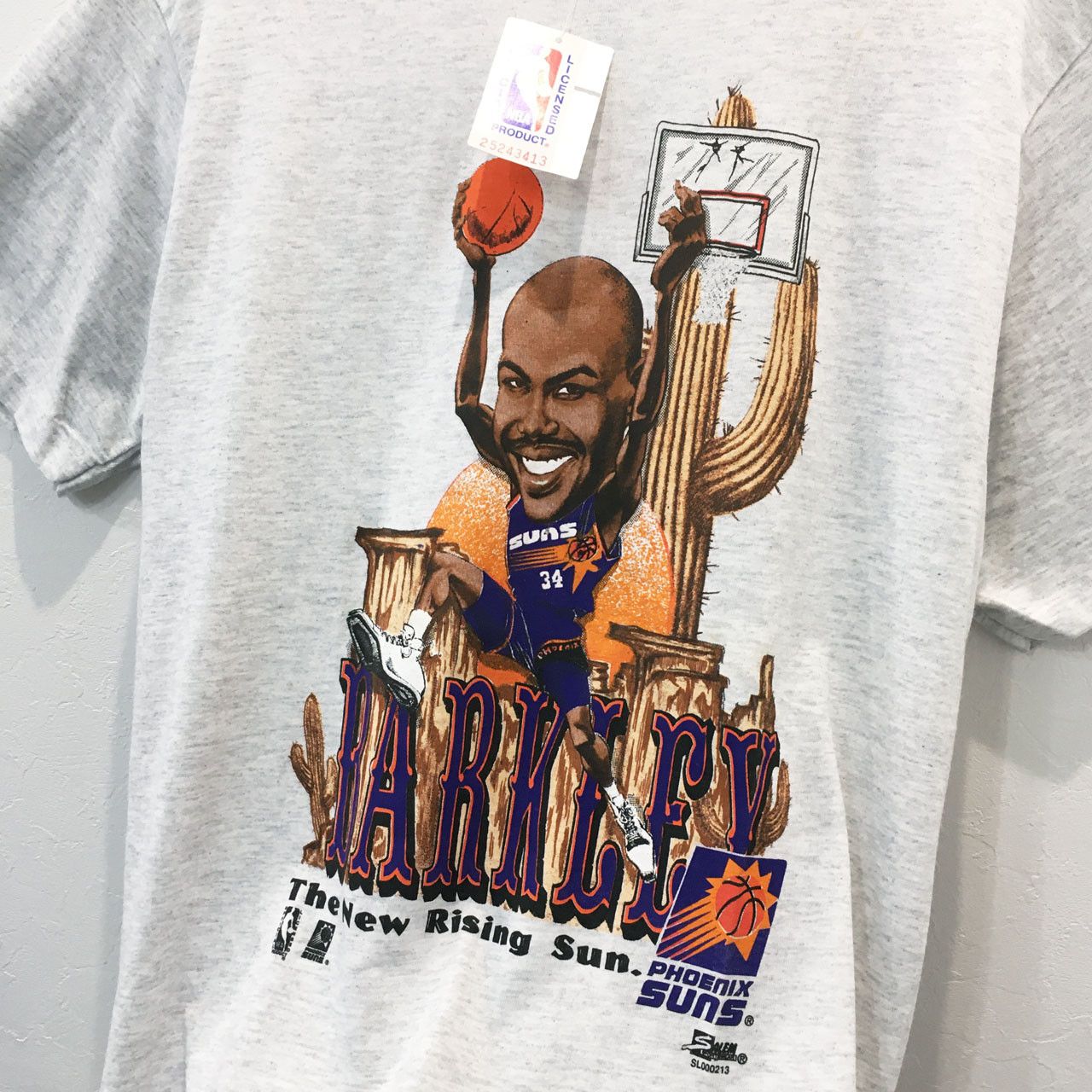 NBA Salem Sportswear Vintage VINTAGE 90s SALEM SPORTSWEAR NBA CHARLES BARKLEY T SHIRT Grailed