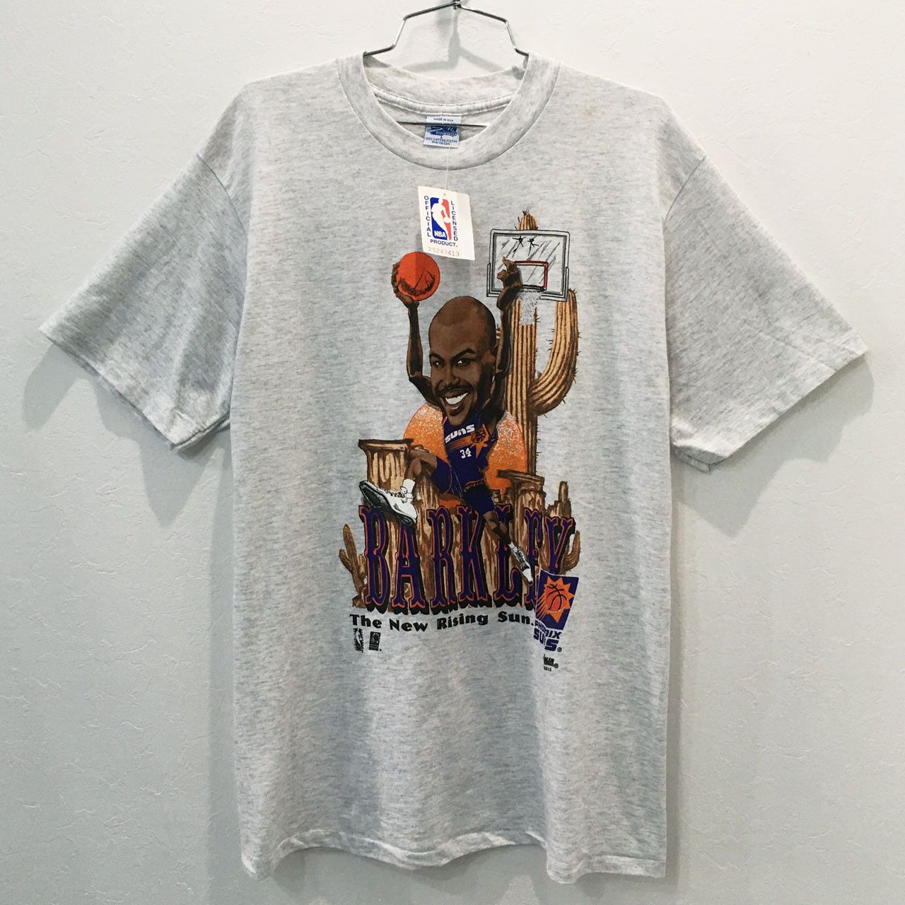 Vintage VINTAGE 90s SALEM SPORTSWEAR NBA CHARLES BARKLEY T-SHIRT