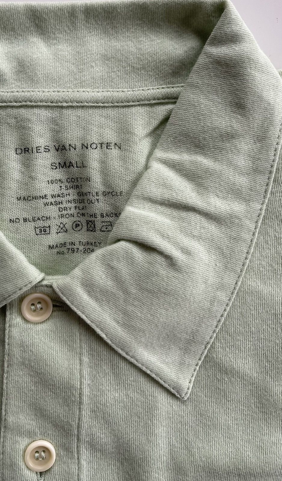 Dries Van Noten Dries Van Noten Archive Polo T-Shirt Size US S / EU 44-46 / 1 - 5 Thumbnail