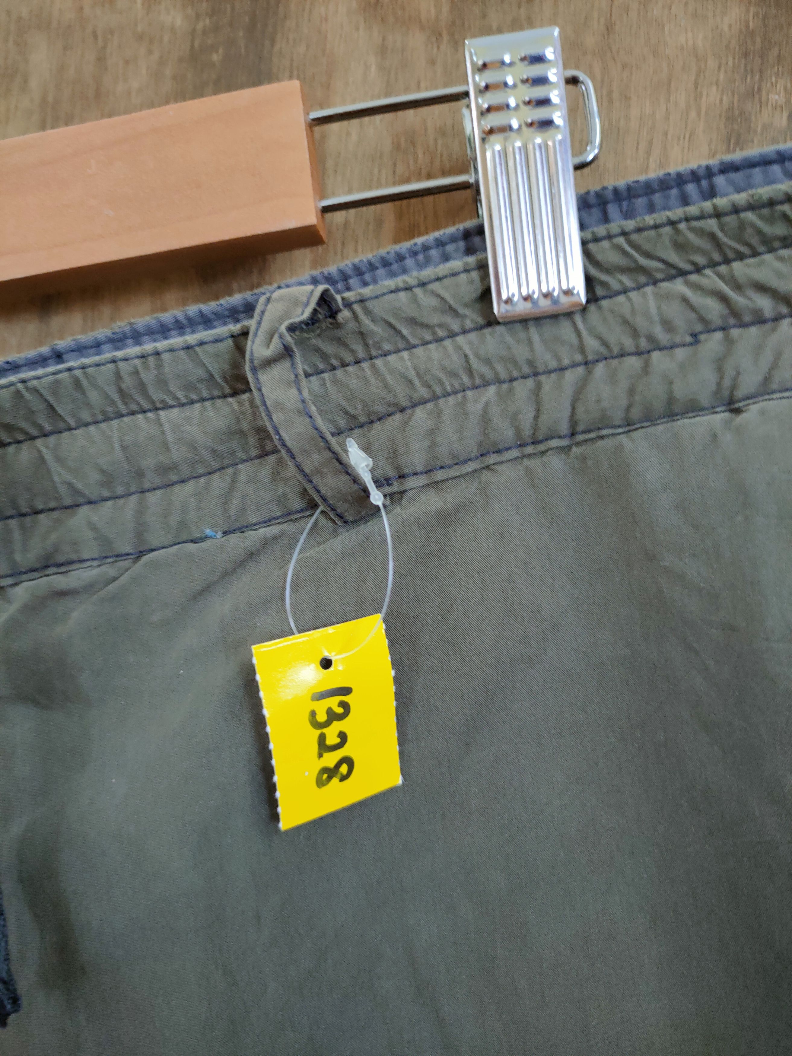 Japanese Brand DLL Japan green multipocket utility cargo pants #1328 Size US 33 - 4 Thumbnail