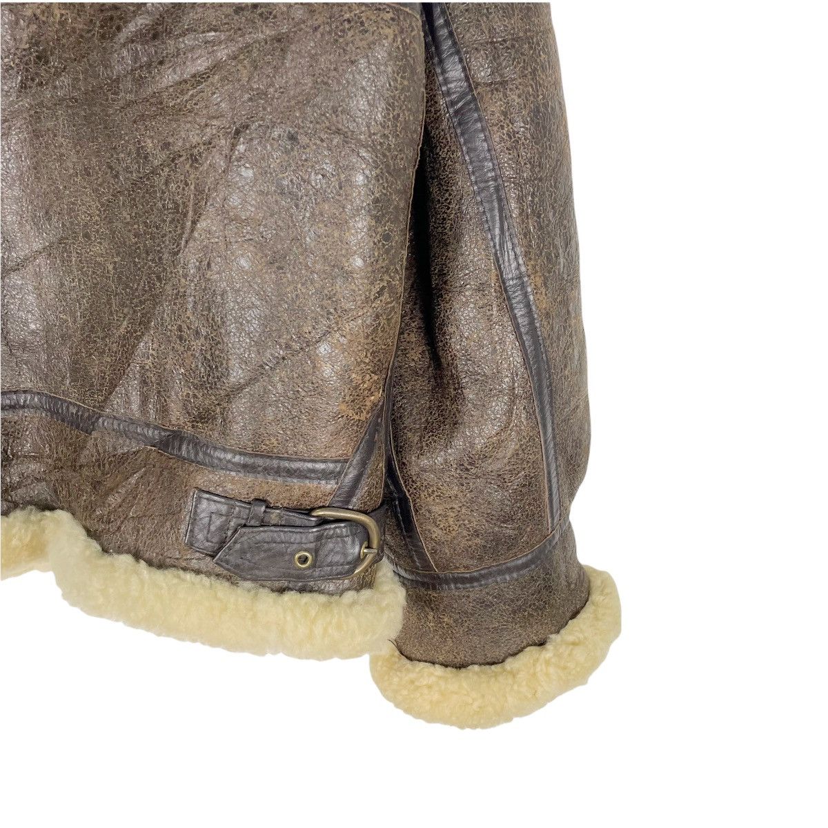 Other ❄️US ARMY Shearling Type B-3 Leather Jacket Size US M / EU 48-50 / 2 - 9 Thumbnail