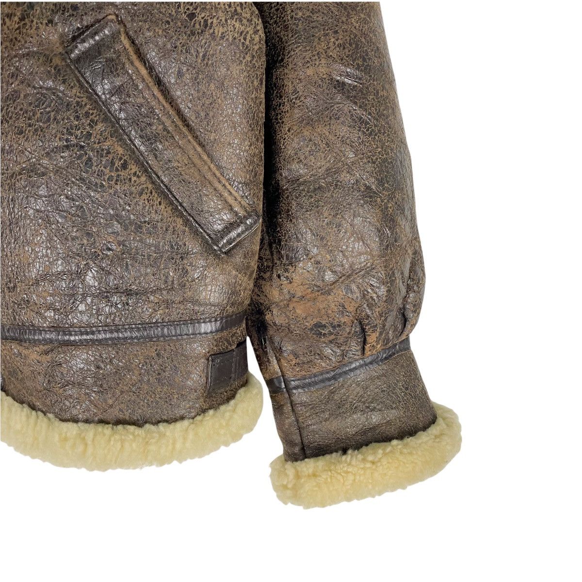 Other ❄️US ARMY Shearling Type B-3 Leather Jacket Size US M / EU 48-50 / 2 - 6 Thumbnail