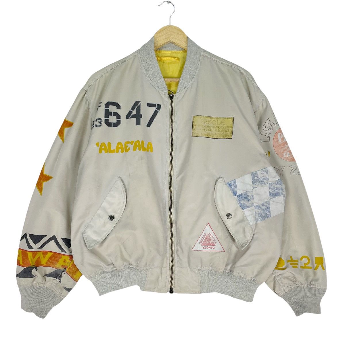 Avirex ☀️AVIREX LTD Reversible Flight MA-1 Bomber Jacket Size US S / EU 44-46 / 1 - 2 Thumbnail