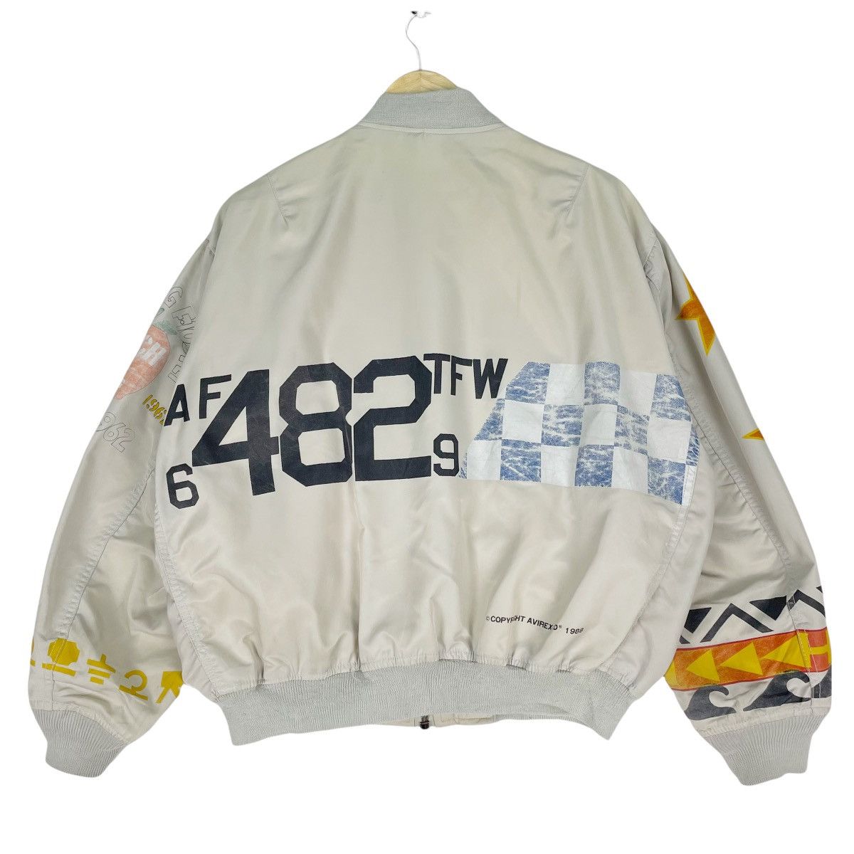 Avirex ☀️AVIREX LTD Reversible Flight MA-1 Bomber Jacket Size US S / EU 44-46 / 1 - 13 Thumbnail