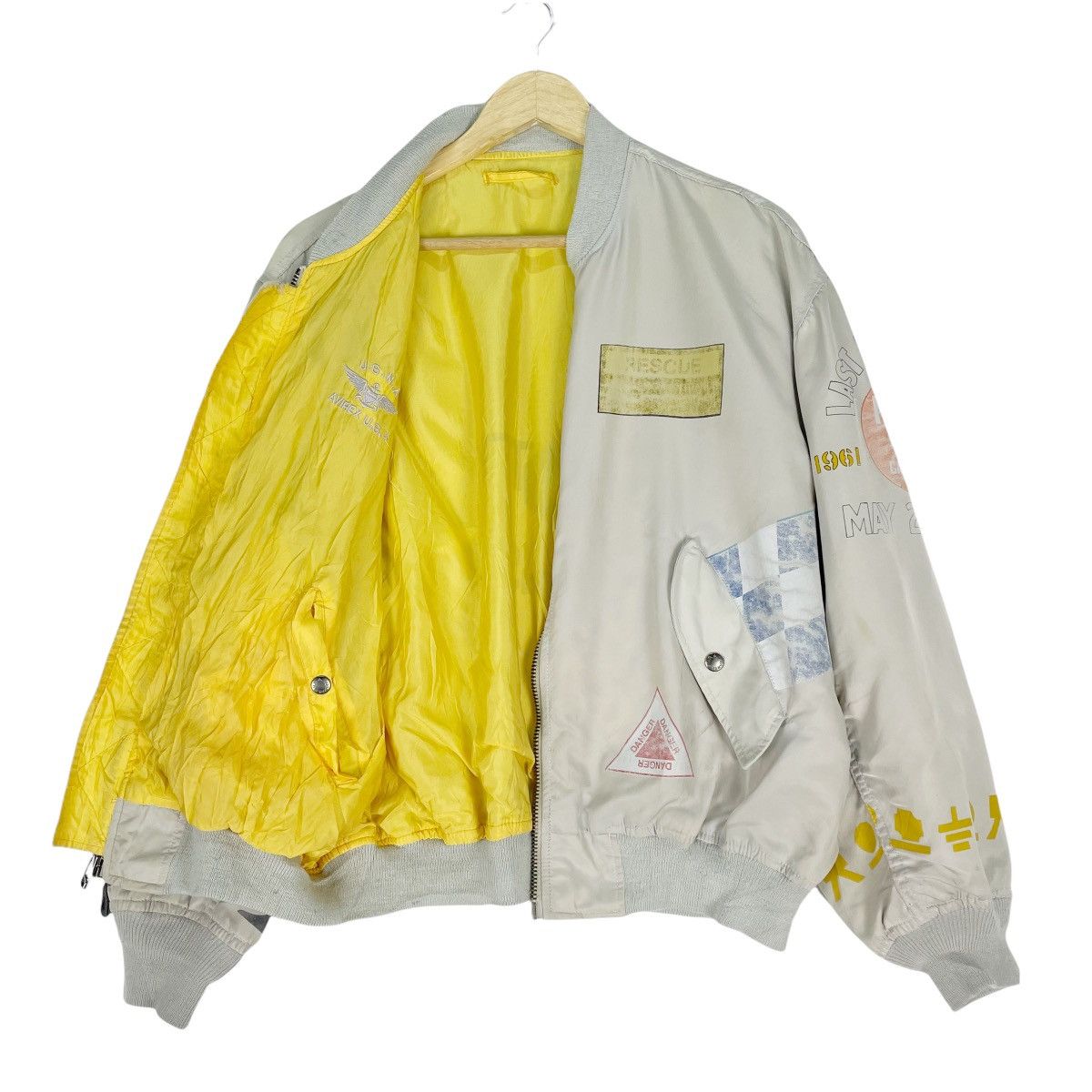 Avirex ☀️AVIREX LTD Reversible Flight MA-1 Bomber Jacket Size US S / EU 44-46 / 1 - 11 Thumbnail