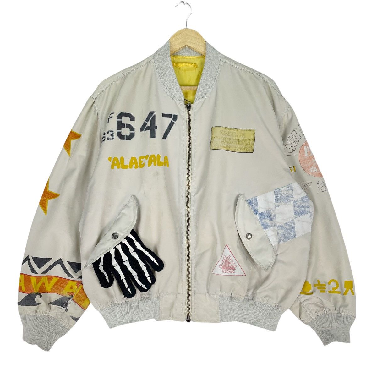 Avirex ☀️AVIREX LTD Reversible Flight MA-1 Bomber Jacket Size US S / EU 44-46 / 1 - 1 Thumbnail