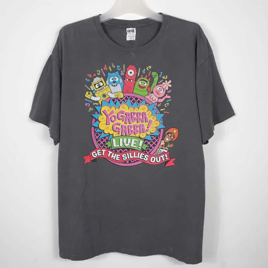 YO GABBA GABBA! T-Shirt Live Musical Educational Television