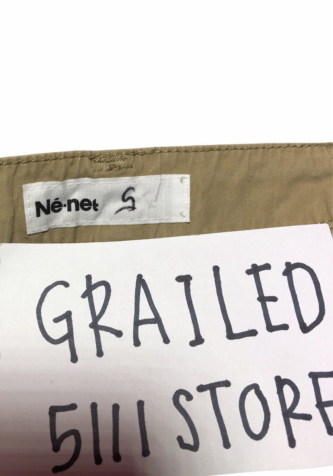 Issey Miyake × Japanese Brand × Ne-Net Issey Miyake Ne-Net Cropped Pants Streetwear Size US 30 / EU 46 - 7 Thumbnail