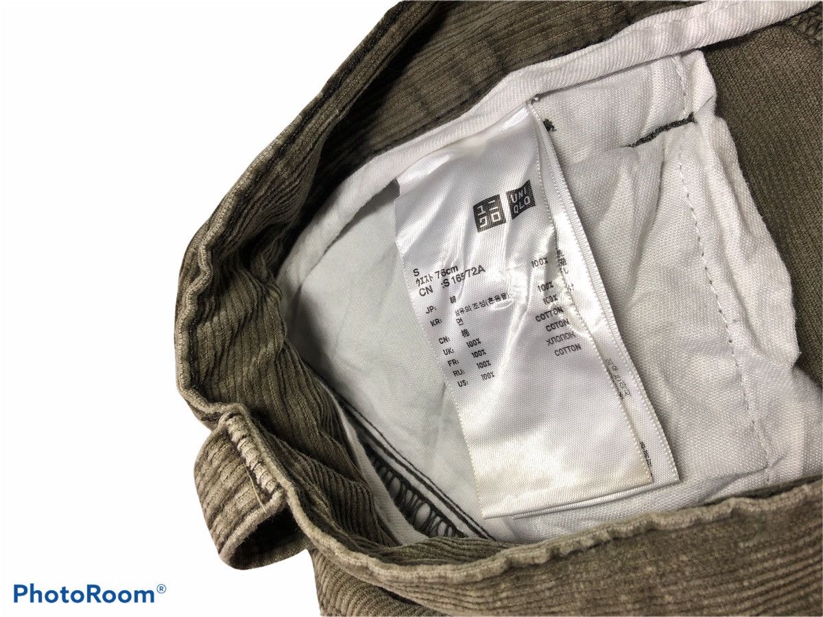 Uniqlo TACTICAL SIX POCKET CORDUROY PANT Size US 30 / EU 46 - 5 Thumbnail