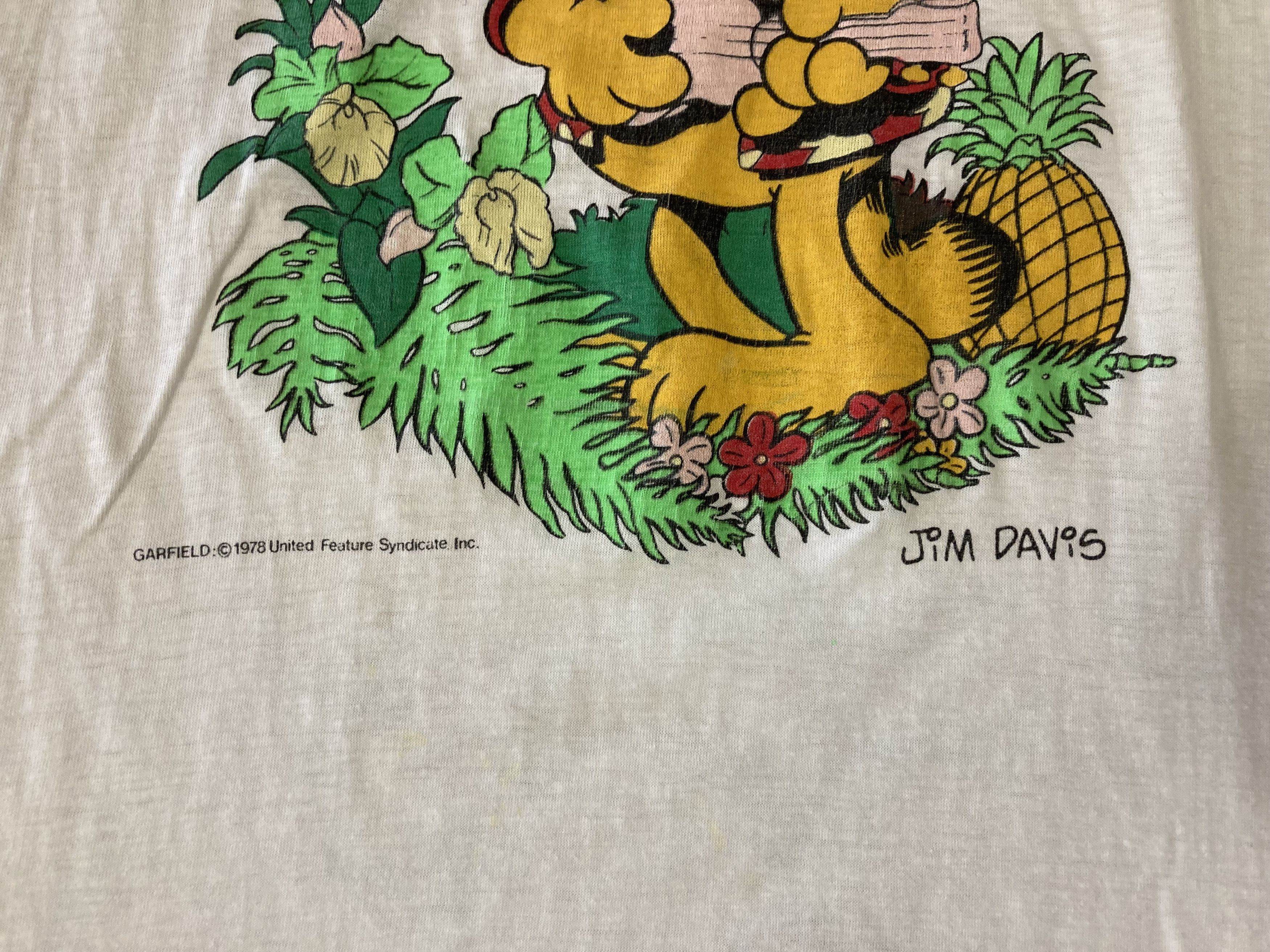 Cartoon Network × Vintage Vintage Garfield jimdavis 1978 united feature syndicate Size US L / EU 52-54 / 3 - 4 Thumbnail