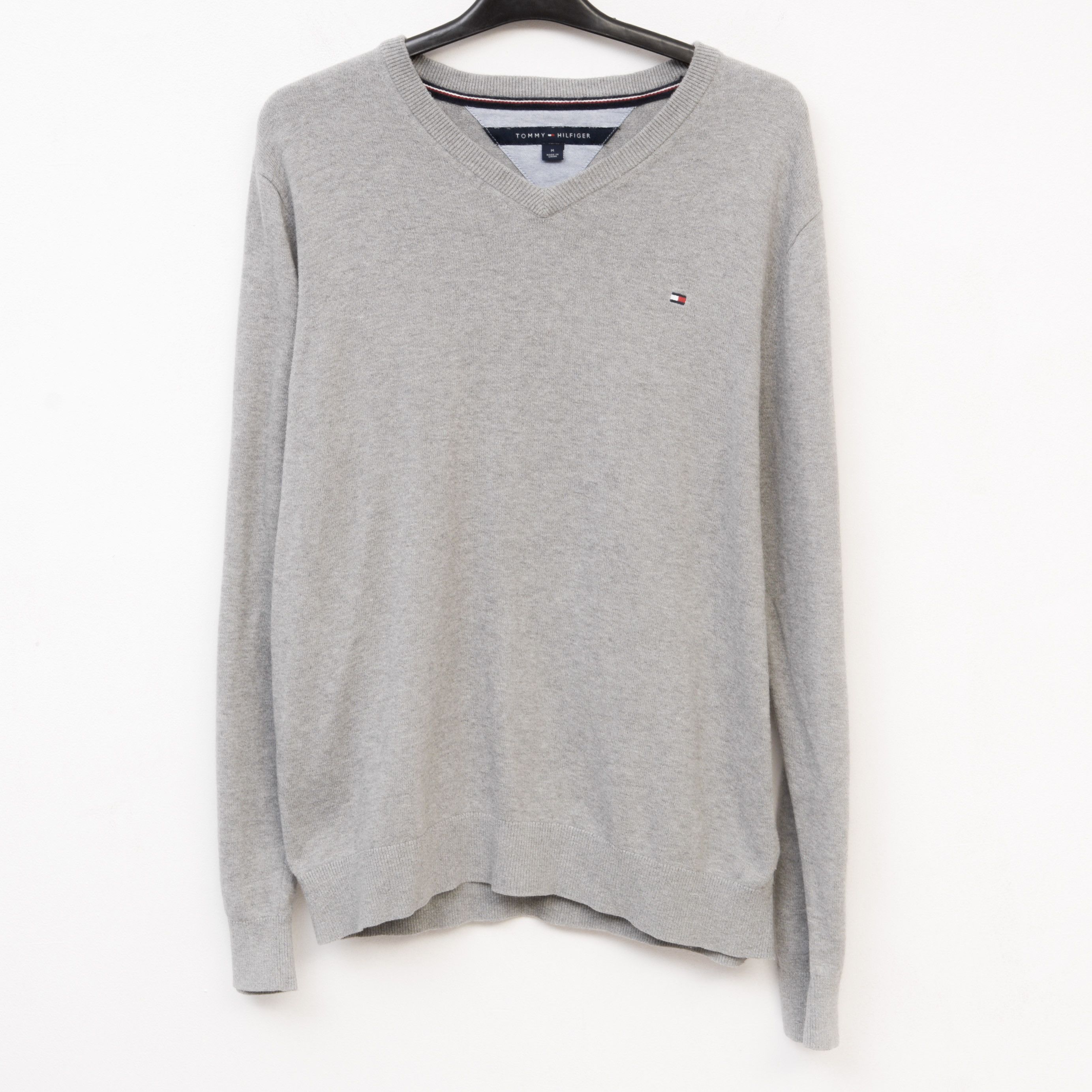 Tommy Hilfiger Jumper Pullover Sweater V Neck Knit Casual Daily Regular Size US M / EU 48-50 / 2 - 1 Thumbnail