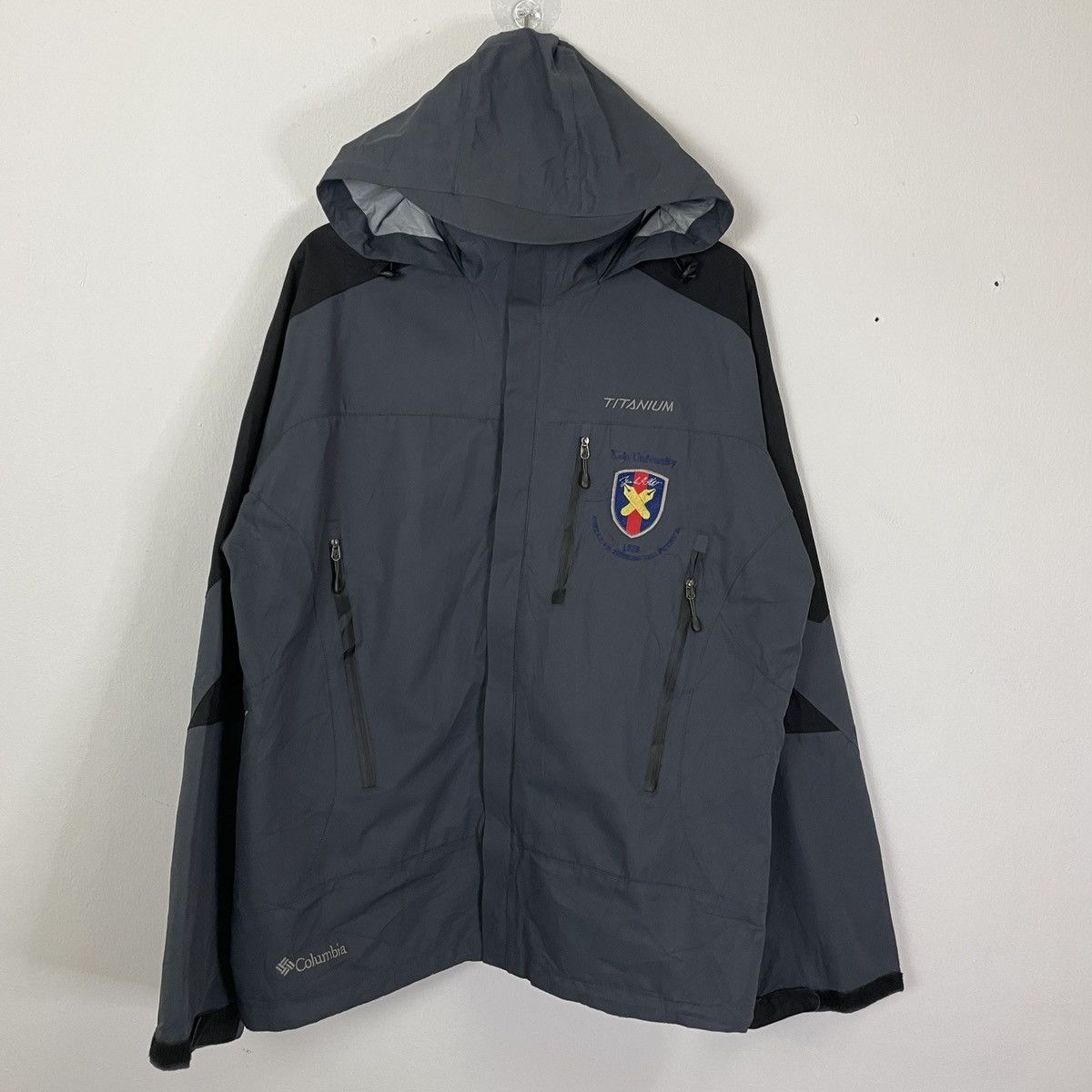 Columbia Vintage Keio University Columbia Zipper Ups Jacket Size US XL / EU 56 / 4 - 1 Thumbnail